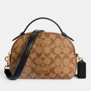 Satchel in Signature Canvas